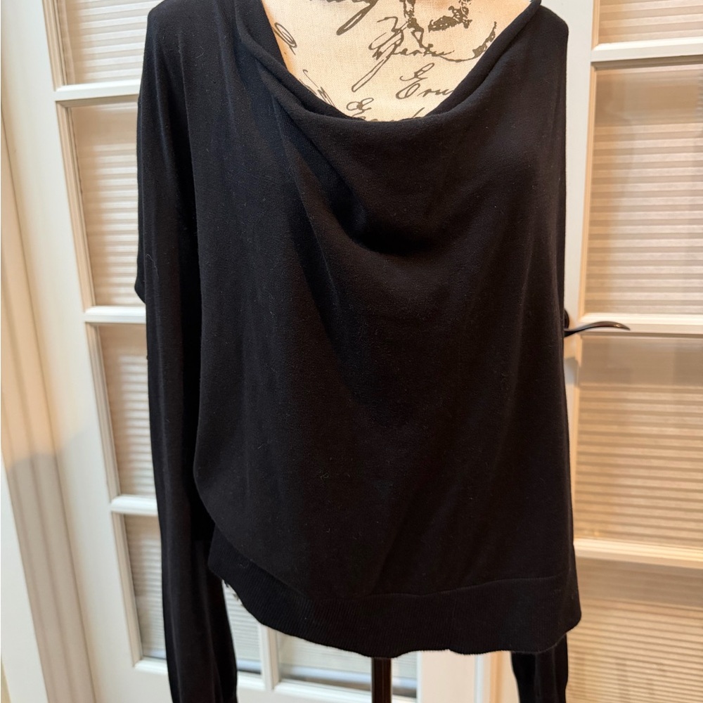 BCBGMaxAzria Black Knit Top